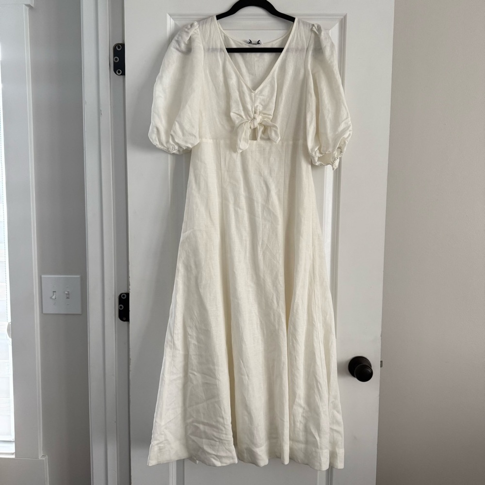 PARKER
Lillie Tie-Knot Midi Dress - Picture 4 of 9